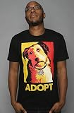 Obey The Adopt a Pet Tee in Black,T-shirts for Men