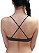 YogaColors Women's Tattoo Cotton Spandex Cross Back Bra