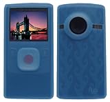 Light Blue Premium Soft Silicone Skin Case for Flip Ultra HD Camcorder