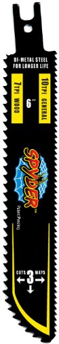 Spyder 20004 7 by 10 TPI Bore-Blade, 3-Pack