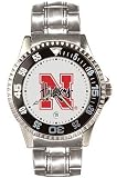 Nebraska Cornhuskers The Competitor Game Day Steel Watch