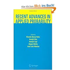 Recent Advances in Applied Probability