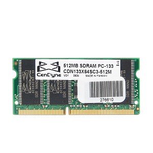 CenDyne 512MB (64x64) RAM PC-133 144-Pin Laptop SODIMM (8 Chip) by Cendyne