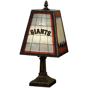 Click here to buy San Francisco Giants 14-Inch Art Glass Lamp.