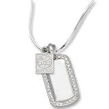 Philadelphia 76Ers NBA Dog Tag Pendant Logo - Silver