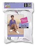 6 Hanes HHW-LOCUT CUSHION 680/6 White (02) 5-9