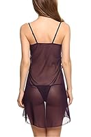 Avidlove Sexy Lingerie Womens Forky Nightwear Mesh Laace Chemises with G-string