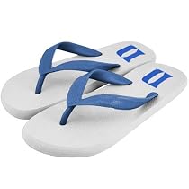Duke Blue Devils White Unisex Flip Flops