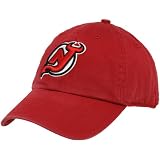 NHL '47 Brand New Jersey Devils Red Franchise Fitted Hat (Small)