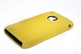 Apple iPhone 3G Premium Silicone Protective Skin Case (Yellow)