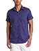 Kenneth Cole Men's Tonal Mini Check Shirt