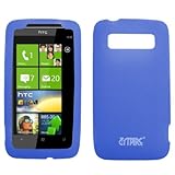 EMPIRE Blue Silicone Skin Cover Case for Verizon HTC Trophy