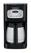 Cuisinart DCC-1150BK 10-Cup Programmable Thermal Coffeemaker, Black