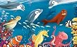 Ravensburger RA-05456 Ocean Life Super Sized Floor Puzzle- 24 Pieces