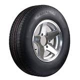Carlisle 'Radial Trail' Trailer Tires ST205 75R 14 Aluminum Star Wheels