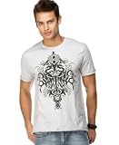 DKNY Jeans - DKNY Jeans Ornamental Puzzle Crew Neck T-Shirt