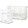 Argington Organic Bam Crib/Bassinet Set, White