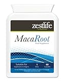 MACA ROOT 1000mg - 60 caps HIGH STRENGTH |Helps lower blood pressure | Decreases anxiety | Increases Adrenalin / Energy | Stamina | Vitality and endurance |Increases Sexual desire (libido)