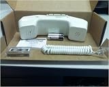 Record A Call - Replacement Telephone Handset Recorder with Volume Control (White)