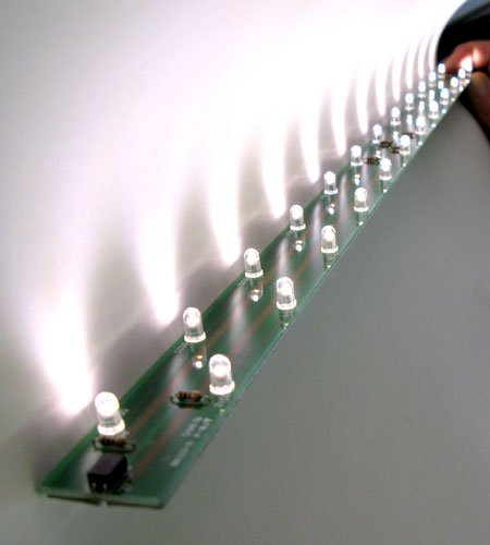 24" WHITE LED LIGHT STRIP, 24VDC