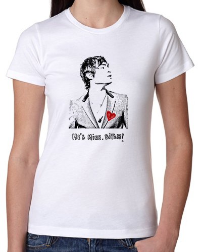 He's Mine Bitch T-shirt Femme