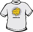 AN Deco Bubbles Grey T-Shirt Medium