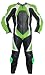 Motorradkombi Einteiler Rindsleder Kombi Motorradjacke + Motorradhose, Größe:52