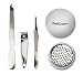 Smartworks Pedicare Pro Foot-File System and Bonus 3 Piece Manicure Set