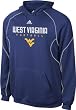 West Virginia Mountaineers adidas Performance Fleece Sideline Hooded Sweatshirt