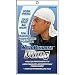 WAVE BUILDER Du-Rag with Long-Tie WHITE (Model: 192-AW)
