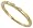 14k Yellow Gold Band 1.5mm wide, w/ 0.06 Carat Round Brilliant Diamonds, size 6