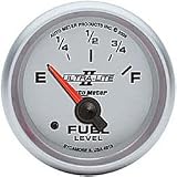 Autometer (4915) Ultra-Lite II Fuel Level Gauges - Short Sweep Elec - 73/10 - Works with most pre-1989(pre 89 Mustang) Ford and most Chrysler