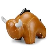 Zuny Series Bull (Buloo) Tan Animal Bookend