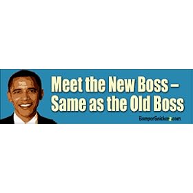 Meet The New Boss Same As The Old Boss - Refrigerator Magnets 7x2 in