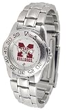 Mississippi State Bulldogs Suntime Ladies Sports Watch w/ Steel Band - NCAA College Athletics
