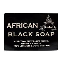 African Black Soap with Cocoa and Shea Butter