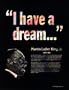 Great Black Americans - Martin Luther King Jr. Art Poster Print, 17x22