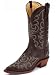 Tony Lama El Paso Collection Chocolate Thoroughbred #1901-L Womens