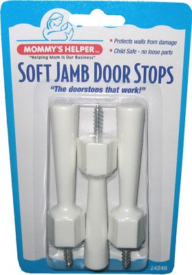Soft Jamb Door Stop in White (3 Pack)