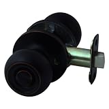 Cosmas 20 Series Bed and Bath Oil Rubbed Bronze Privacy Door Knob [DK22-ORB]