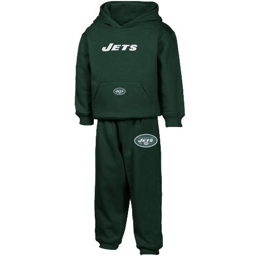 Reebok New York Jets Infant Green Pullover Hoodie Sweatshirt & Pants Set (18 Months)