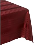 Waterford Table Kylemore 70-inch by 126-inch Oblong Tablecloth, Garnet