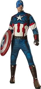Rubie's Men's Avengers 2 Age Of Ultron Adult Captain America, Multi, Standard