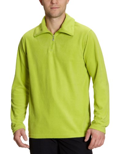 Killtec 14410  Unisex/Herren Microfleece-Rolli mit RV Namara, lime (720), XXL