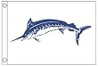Taylor Made Products Blue Marlin Boat Flag (12" x 18")