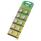 Ecell - 10 x 1.5V L1154H ALKALINE WATCH BUTTON CELL BATTERY