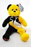 PITTSBURGH PENGUINS OFFICIAL NHL LARGE LOGO 8IN SPECIAL FABRIC HOCKEY PLUSH TEDDY BEAR