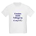 Einstein Pythagoras Kids T-Shirt