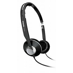 Philips SHH 9506 Leicht- Kopfh�rer/ Headset inkl. Fernbedienung & Mikrofon f�r Apple iPhone/ iPod (40 mm Neodym-Lautsprecher, faltbar)
