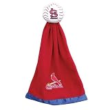 St. Louis Cardinals Plush MLB Baseball with Attached Security Blanket.